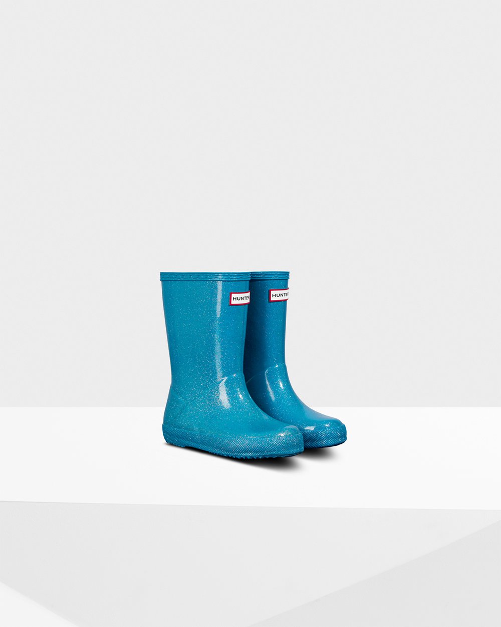 Kids Hunter Original First Classic Starcloud - Rain Boots Blue - 5438-GWSBU